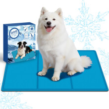 T2Y Dog Cooling Mat 90x50cm, 2026 Upgrade Materials-Super Scratch-Resistant & Non-Toxic Gel, Cooling Mat for Small Medium Large Dogs