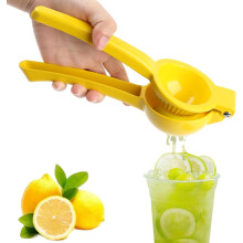 Heyumybit Lemon Squeezers,Handheld Lemon Juicer,Kitchen Lemon Squeezer 2-In-1 Manual Juice Squeezer for Lime,Bars,Cocktails,Manual for Many Fruits