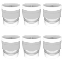 6PCS Ice Ball Mould,Round Ice Cube Moulds for Making 6cm Ice Balls,Easy Demolding and Complete Removal of Ice Balls,Suitable for Whisky,Cocktails and