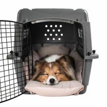 Helen's Pet Bed Multi-Fit Dog Crate Cushion, Medium (Label: L JP Size) - Washable Reversible Crate Bed Pad, Soft Cushion for Wire