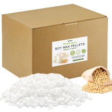 TRINIDa Soy Wax for Candle Making, 5KG SoyPRO Candle Wax Pellets, 100% Soy Wax Supplies of Candle Making for Adults and Beginners