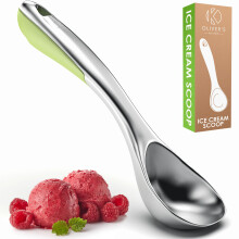 Oliver's Kitchen Ice Cream Scoop - Create Perfect Spheres with Our Heavy Duty Ice Cream Scooper