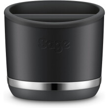 Sage - the Knock Box 10 - for Easy & Mess-Free Disposal of Coffee Pucks - Stores up to 10 Espresso Pucks, Black Truffle