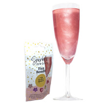 Sparkle Drops Shimmer Raspberry Star Fizz Bombs For Drinks, Gin, Cocktails, Sparkling Wine And Prosecco 20g