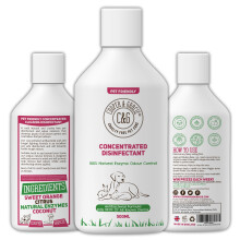 C&G Pets | Pet Friendly Cleaning Disinfectant 500ml | Natural Enzymes Odour Control | Antibacterial & Antifungal Formula Kills 99% Germs