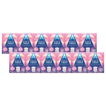 Astonish Special Aromatic Edition Toilet Bowl Fizz & Fresh Deep Cleaning Foam Action Tabs, Pink Peony Fresh Scent, 8 Tablets, 12 pack