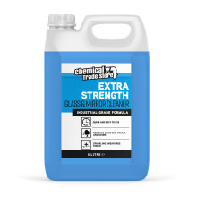 Chemical Trade Store Glass & Mirror Cleaner 5L - Streak-Free, Fast-Drying Formula for Windows, Mirrors & Smooth Surfaces - No-Residue