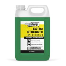 Chemical Trade Store - Pine Floor Gel 5L - Industrial Strength Floor Cleaner for Laminate, Tile, Vinyl & Hard Floors - Classic Pine Scent