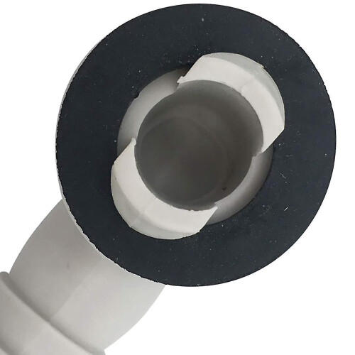 Plastic Air Conditioner Ac Drain Hose Connector Elbow Fitting with Rubber Ring-hy 1