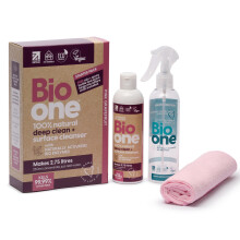 Bio one Enzyme Cleaner (makes up to 2.75L) – Safe for Care Homes, Hospitals & Households,Commercial-grade Odour Eliminator