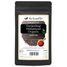 Darjeeling First Flush Loose Leaf Tea (50g) – Himalayan Spring Harvest Black Tea, Organic FTGFOP1, Light Floral Character