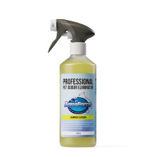 AQUAFORCE Pet Odour Eliminator Spray, Strong Enzyme Odour Bacteria Eating Deodoriser & Dog Urine Neutraliser | Pet Odour Remover | Smells from Carpet