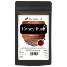 Honeybush Loose Leaf Tea (150g) – Honey Bush Herbal Infusion, Smooth African Loose Tea Naturally Sweet Caffeine Free Infusion, Resealable Pouch