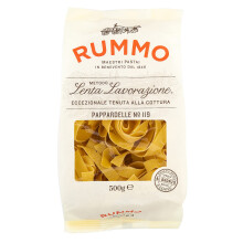 Rummo Pappardelle Pasta No.119 - Wide Italian Ribbon Pasta, Perfectly Slow-Dried for Luxurious Sauce Absorption 500 g (Pack of 1)