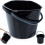 Plastic Cleaning Bucket 10 L Black 1