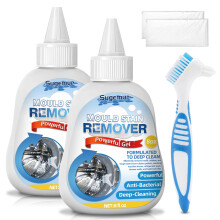 Sugemur Mould Remover, Large Capacity Mould Gel for Washing Machine Seals, Bathroom Grout, Shower, Caulk & Rubber Gaskets