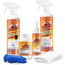 Strewth - Mould Remover and Prevention Kit | Long-term Solution To Mould, Dual-Action Remover/Preventer Sprays and Grout Gel