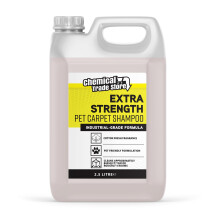 Chemical Trade Store Pet Carpet Shampoo - Powerful Stain & Odour Remover - Compatible with All Carpet Machines - 2.5L Fresh Cotton Scent