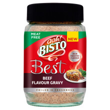 Bisto Best Meat Free Beef Flavour Gravy, Vegan Friendly, 230 g Jar (Pack of 1)