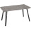 Seconique Seconique Quebec Wave Edge Dining Table in Concrete Effect 1