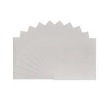 Vaessen Creative Greyboard 1mm-12 x 12-10 Chipboard Sheets-Bookbinding Supplies for Crafting and Scrapbooking, Grey, 30,5 x 30,5 cm