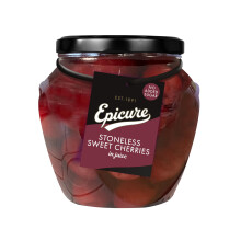 Epicure Premium Sweet Cherries Juice, Naturally Delicious, 550 g (Pack of 1)
