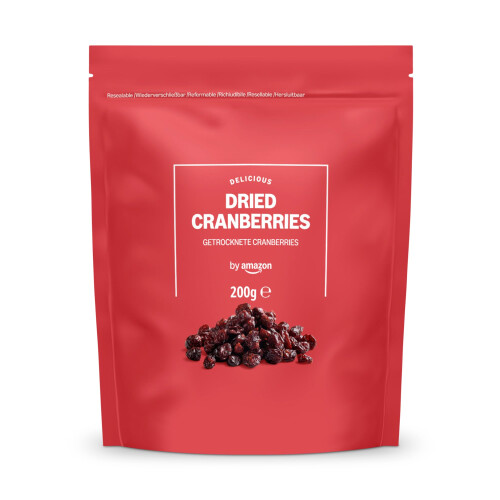 by Amazon Dried Cranberries 200g 1