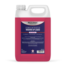 McKLords Commercial - Rhubarb Washing Up Liquid - High Strength Dishwashing Liquid for Commercial Kitchens & Catering Use