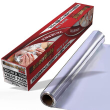 Essentials Pro Aluminium Foil Roll – 30cm x 10m – Everyday Kitchen Foil for Cooking, Wrapping & Baking – Best Value Price