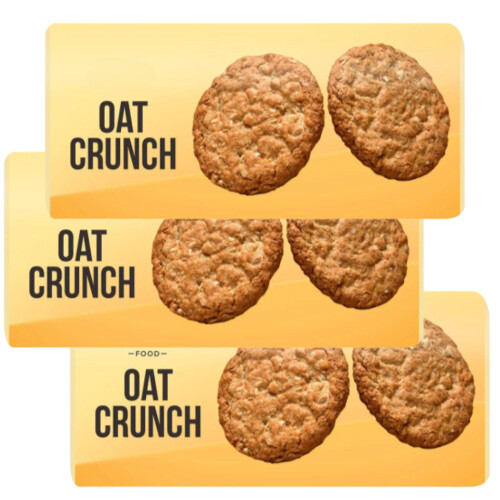 Cookies Bundle With Oat Crunch Cookie Biscuits Snack (3 Pack) – By Oerich Gift