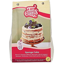 FunCakes Mix for Sponge Cake, Gluten Free: Easy to Use, Wonderfully Light Sponge Cake, Perfect for Cake Decoration, Confectioner Quality, Cake Base