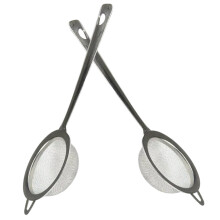 2 Pcs Stainless Steel Tea Strainers - Fine Mesh Loose Leaf Tea Strainers for Teapot & Mug, Durable Tea Filter for Smooth Tea Brewing, Easy to Clean
