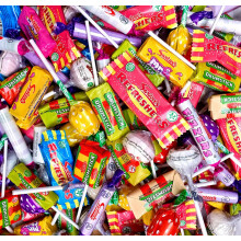15+ Varieties Mega Sweet Mix 500g – Bulk Pick & Assorted Candy & Lollipops Bag for Kids' Parties and Retro Sweet Lovers Pick n Mix Sweets for Every
