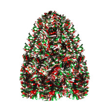 HBell 10 Meters Chunky Metallic Twist Garland - Xmas Tinsel Hanging Decoration for Christmas Tree Decorations Wedding Party Supplies