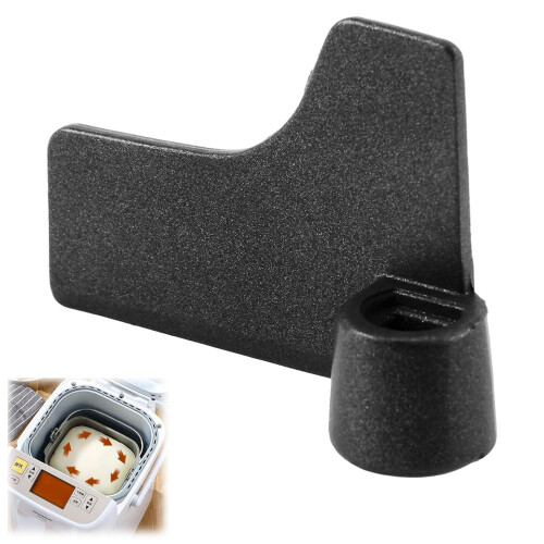 Bread Maker Paddle Compatible with Panasonic Bread Maker, Non-Stick Teflon Coated Replacement Mixing Paddles