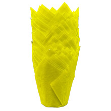 Scrumptious Sprinkles 5706 Tulip Muffin Cases, Yellow x 50, 21x11x11 cm