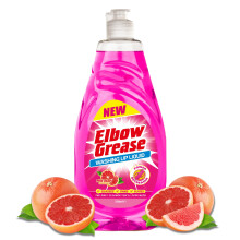 Elbow Grease Washing Up Liquid | Power Degreaser - Soap for Hand Washing Dishes, Pots, Pans & Glasses (Pink Grapefruit, 750ml)