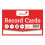 Silvine 8x5 White Flash Cards - Plain (100 Blank Record Cards) for Study, Presentations and Notes 1