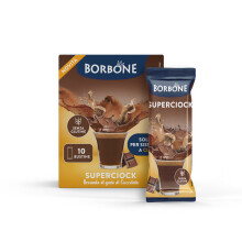 Caffè Borbone SuperCiock Stick, 80 Sticks (8 packs of 10) - Ideal for Pod Systems