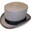 (S, Grey) Hand Made Wool Top Hat Satin Lined Small To Xxl Y1 1