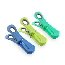 Beldray 24 Dual-Grip Pegs – Additional Hook for Hanging Delicates, Recycled Plastic, Anti-Slip Grip, Strong, Durable, Washing Line Pegs