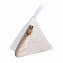 3pcs Mini Laundry Bags for Washing Machine, Small Mesh Wash Bags for Bras, Delicates & Socks, Triangle Laundry Net with Zipper