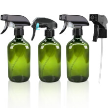 Hhverse 3 Pcs Spray Bottles 500ml Water Spray Bottle for Hair with Two Types of Misting Head Plastic Refillable Empty Water Sprayer for Gardening