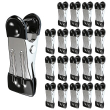 MOXYOY 20 Pcs Stainless Steel Clothes Pegs Metal Clothe Peg Stainless Steel