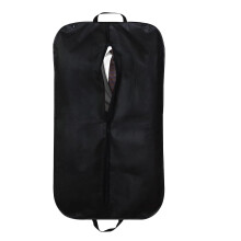 1 Pcs Suit Cover for Men, Black Travel Garment Bag with Handle & Zipper, Breathable Suit Carrier for Business Trips, Tuxedo, Coats, Dresses