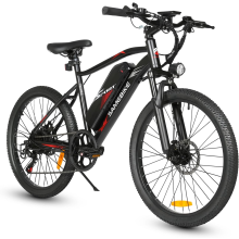 Samebike EBE2 36V 13Ah Electric Mountain Bike 24inch E-BIKE Torque-Sensor Throttle