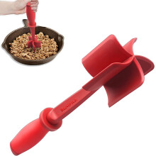 Meat Chopper, Ground Beef Chopper with 5-Blade Head, Versatile High-Temp Heat-Resistant Hamburger Mince Masher & Breaker