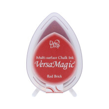 Tsukineko Versamagic Dew Drop Ink Pad - Red Brick