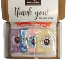Wax Melts Snap Bars, 4 x 30G Pack Alien, Lemon Sherbat, Baby Powder, Snow Fairies Scented Soy Wax Melts Vegan Aromatherapy