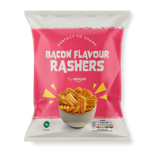 by Amazon Bacon Flavour rashers, 150g